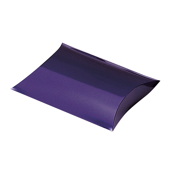 ピロー型ギフトボックス 紫紺10枚 10[7.5]x6x2.5cm 【通販】ストア 