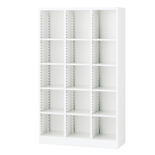 生興 3列オープン書庫 3列5段