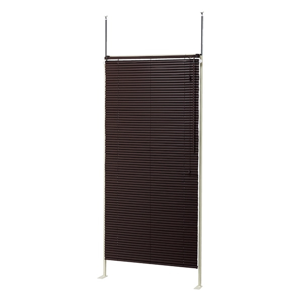 日本住器工業 突っ張りブラインドパーテーション 幅90cm ナチュラル