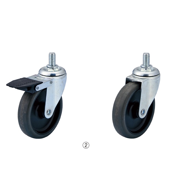 高機能型ジャンブルバスケット バラ売り専用オプション【4個】キャスター キャスター(直径7.5cm)