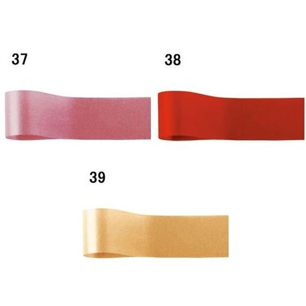 青山リボン サテンリボン ニューフローラルサテン 片面 6mm幅×92m  00321-043