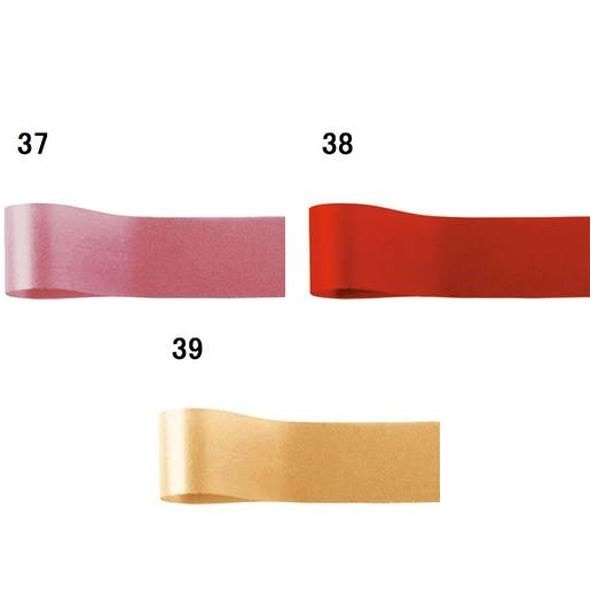 青山リボン サテンリボン ニューフローラルサテン 片面 13mm幅×92m  00322-043