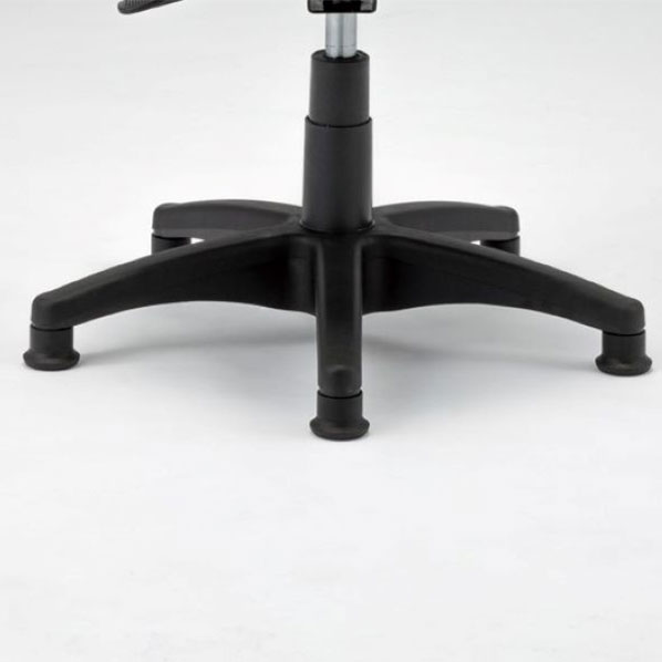 東洋工芸 ワーキングスツール 足掛リング付 GS010 ホワイト GS010-VWH