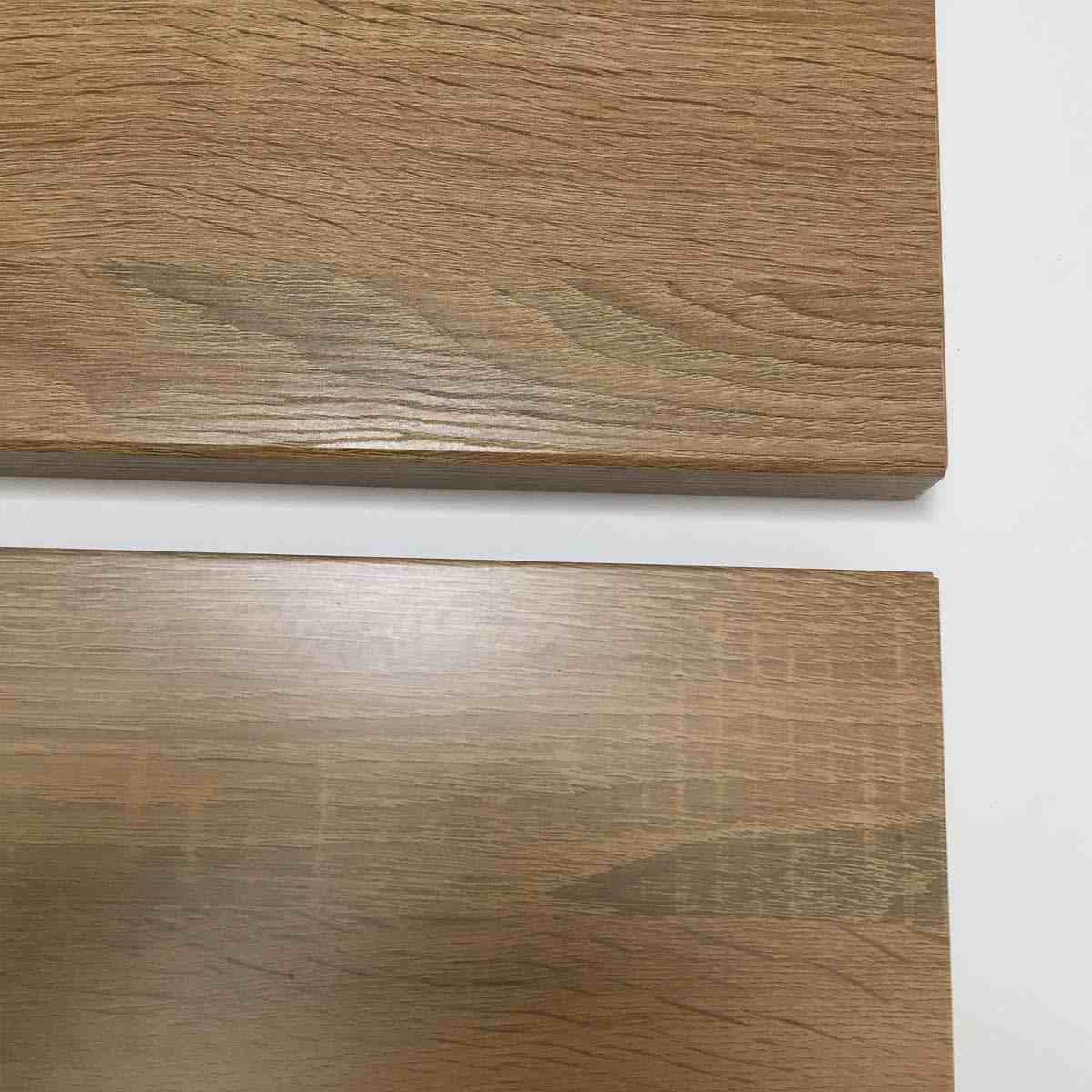 木目調スチール棚 ラスティック柄調 幅90cm用〔ストエキオリジナル〕 奥行35cm