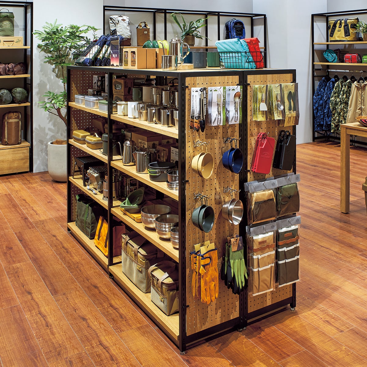 サイドパネル 奥行40cmタイプ 有孔あり ラスティック柄 ラテラル・ロコ用〔ストエキオリジナル〕 高さ135cm