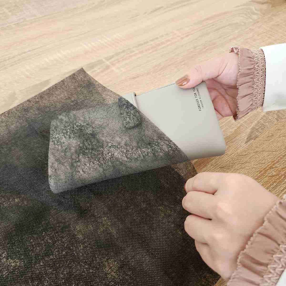 【100枚】不織布インナーバッグ 薄タイプ ブラック 幅30×高さ40cm 