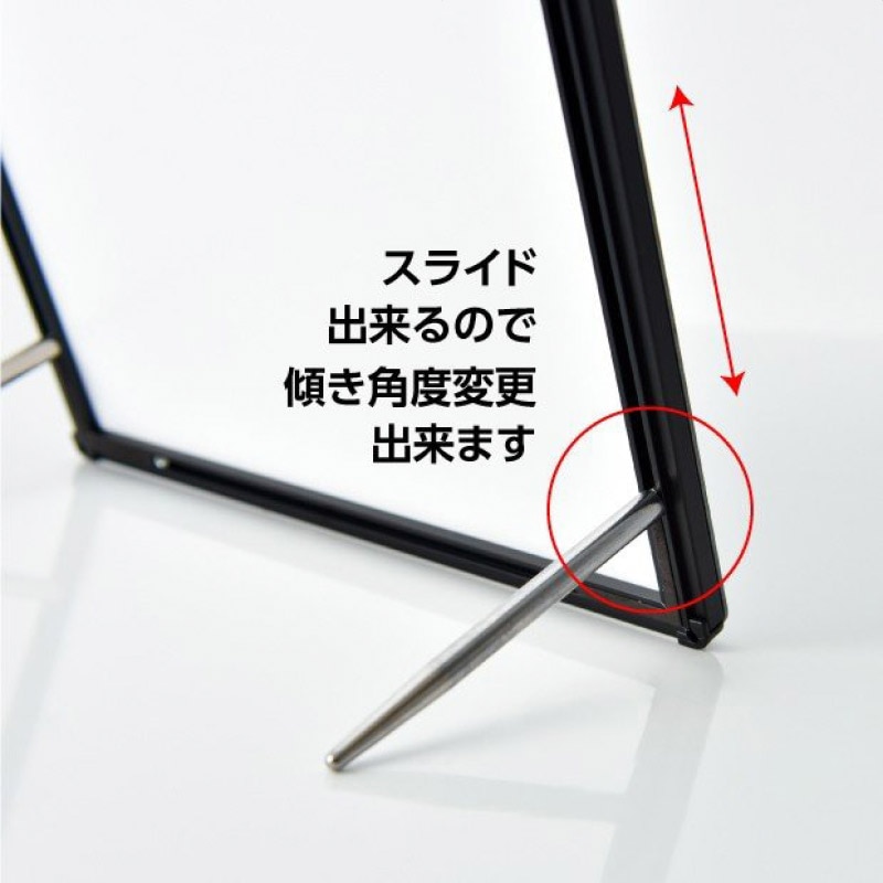 卓上／壁掛けLEDパネル  A4シルバー