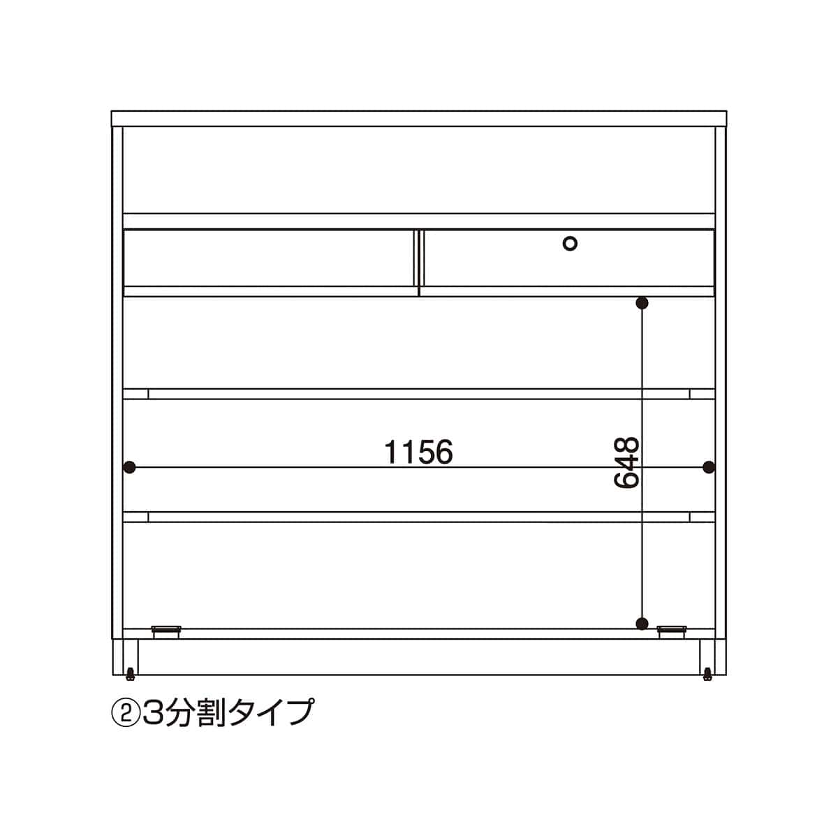レジカウンター 小天板タイプ 幅120cm ホワイト〔ストエキオリジナル〕 オープンタイプ