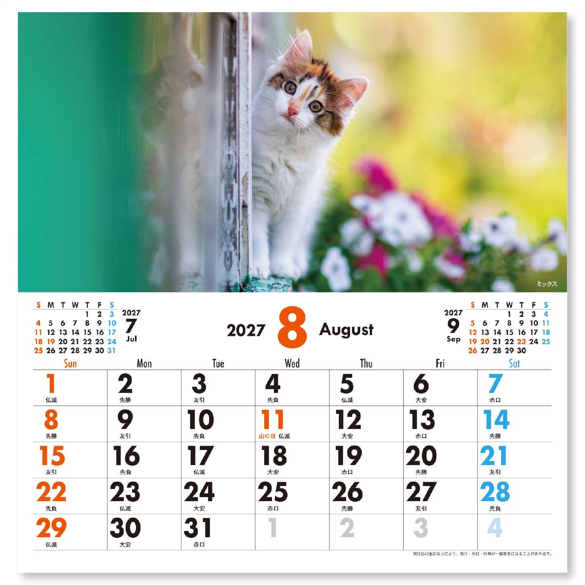 8月