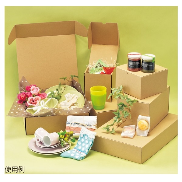 【10枚】ナチュラルボックス 10×10×10cm