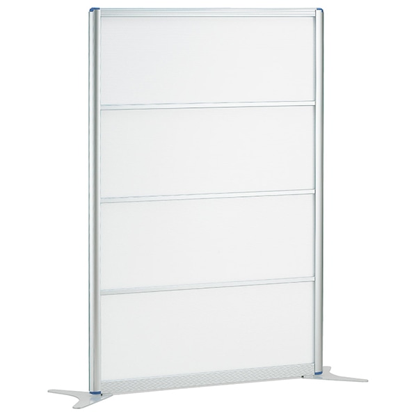 山田工業 アルミパーテーション 幅120cm 高さ137.4cmタイプ ポリカ