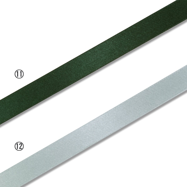 HEIKO ヘイコー シングルサテンリボン 幅18mm×20m巻 片面 シロ