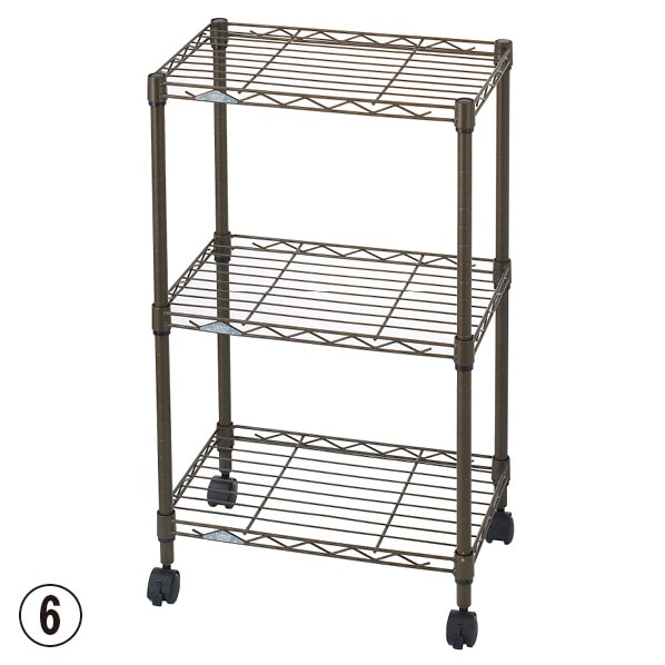 ルミナス カラーラック 3段 幅45cm ルミナス カラーラック 3段 幅45cm ホワイト