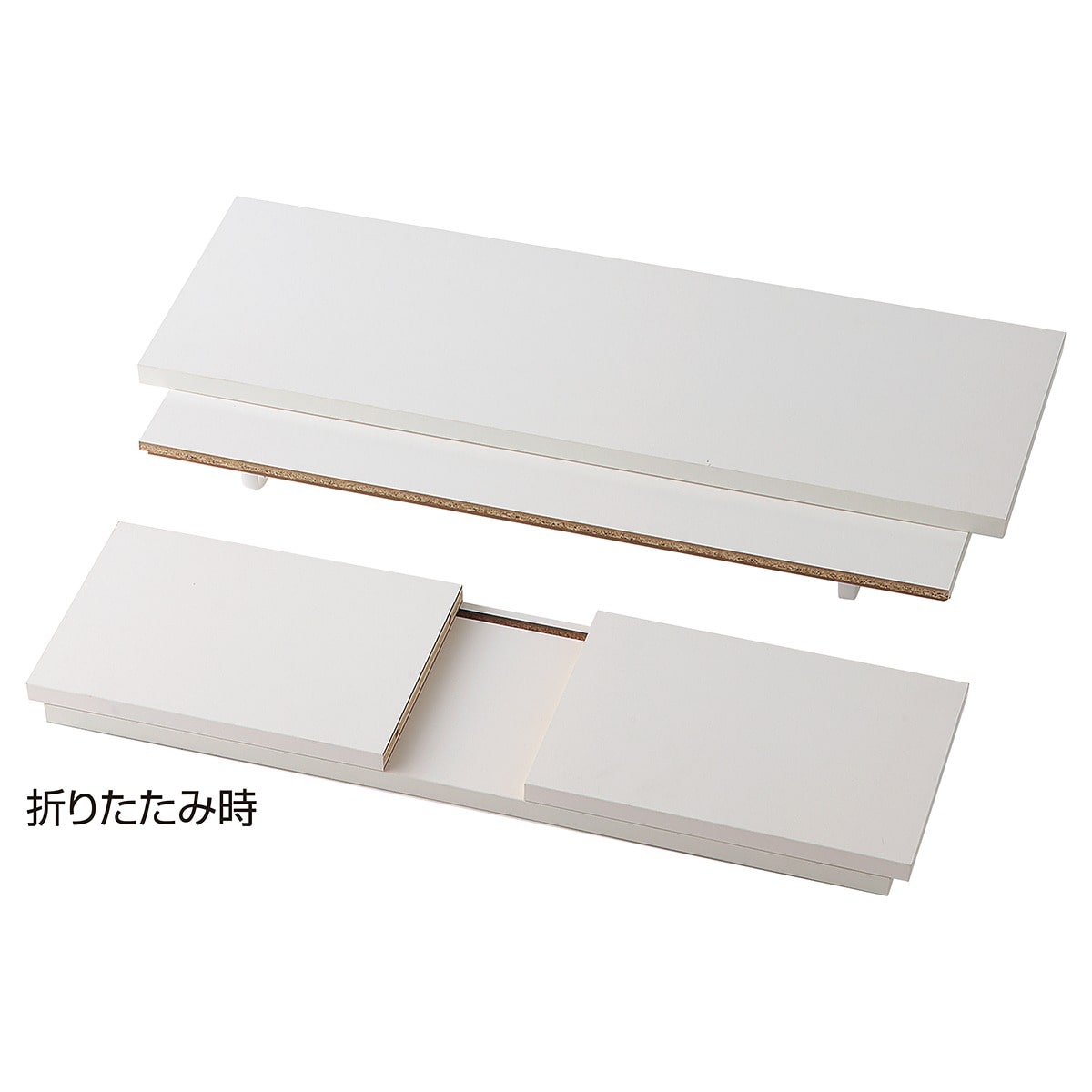 木製折りたたみ収納トロッコ 幅90×奥行40cm用〔ストエキオリジナル〕 ラスティック柄