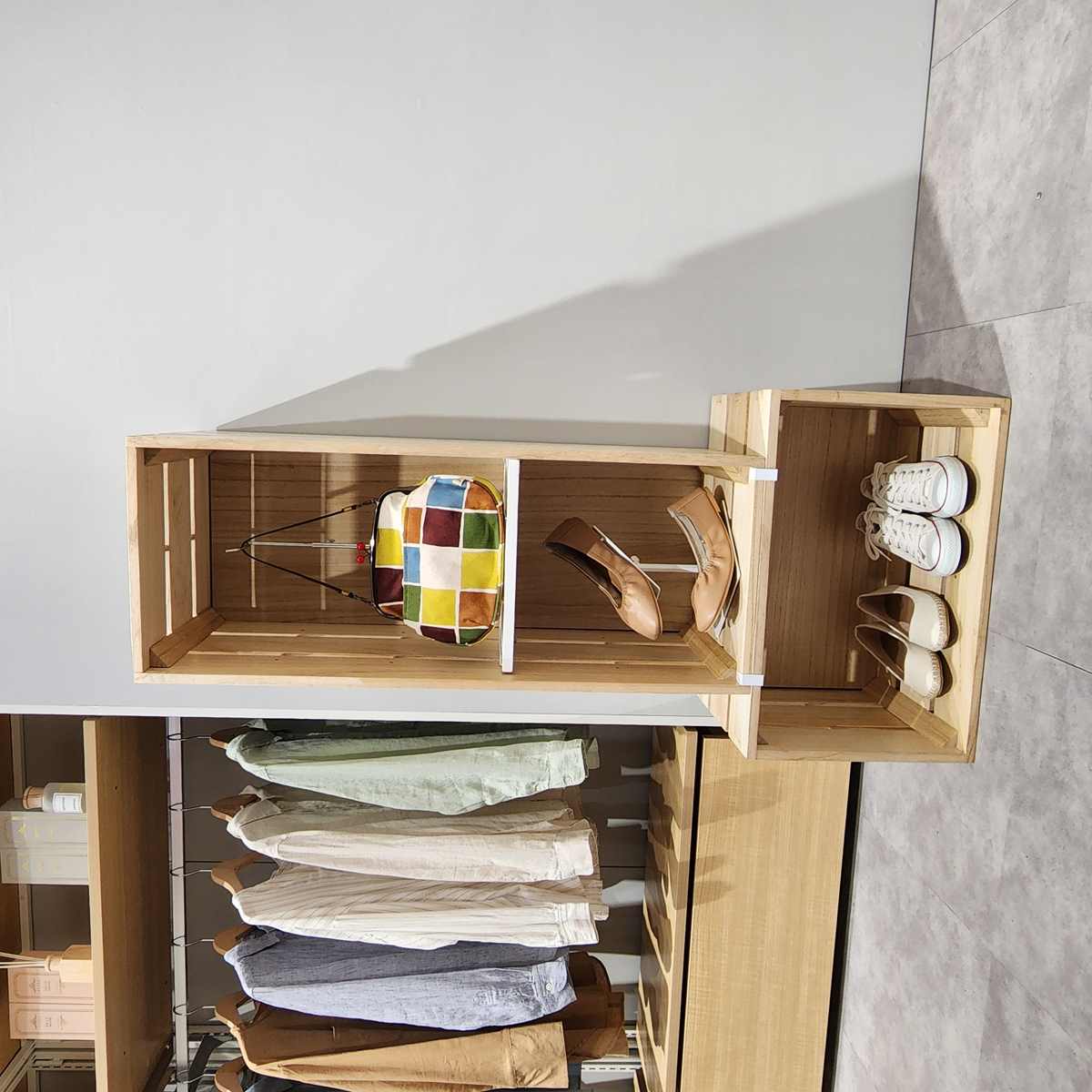 tumiki ボックス オープンタイプ ナチュラル〔ストエキオリジナル〕 幅60cm用