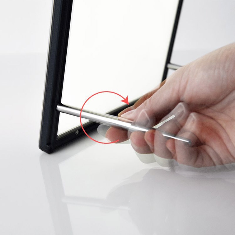 卓上／壁掛けLEDパネル  A4シルバー