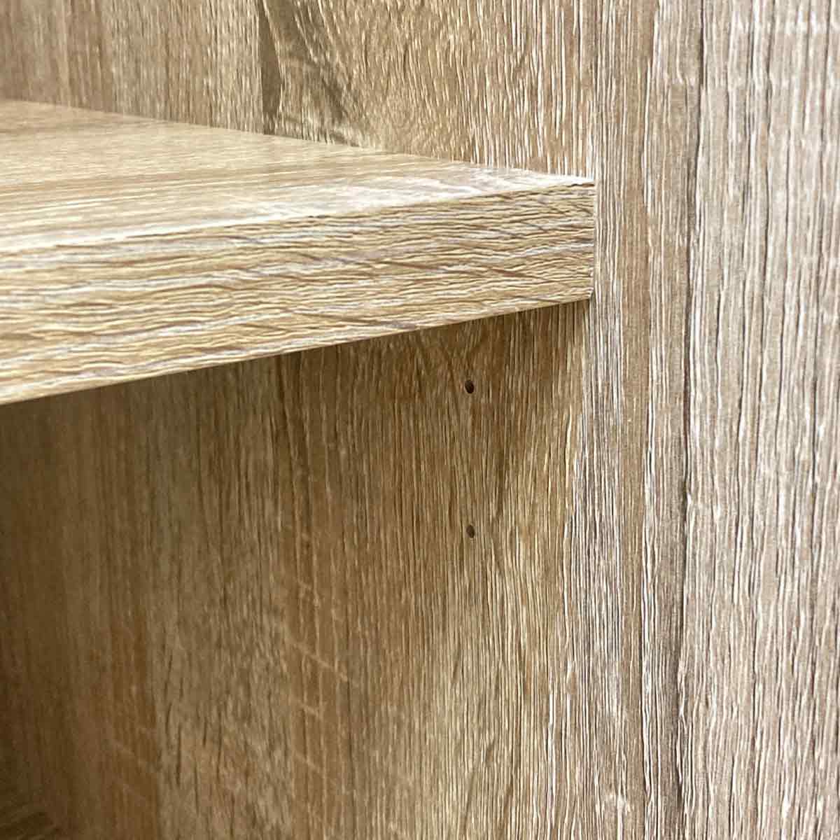 可動棚部分アップ ※画像は古木調です