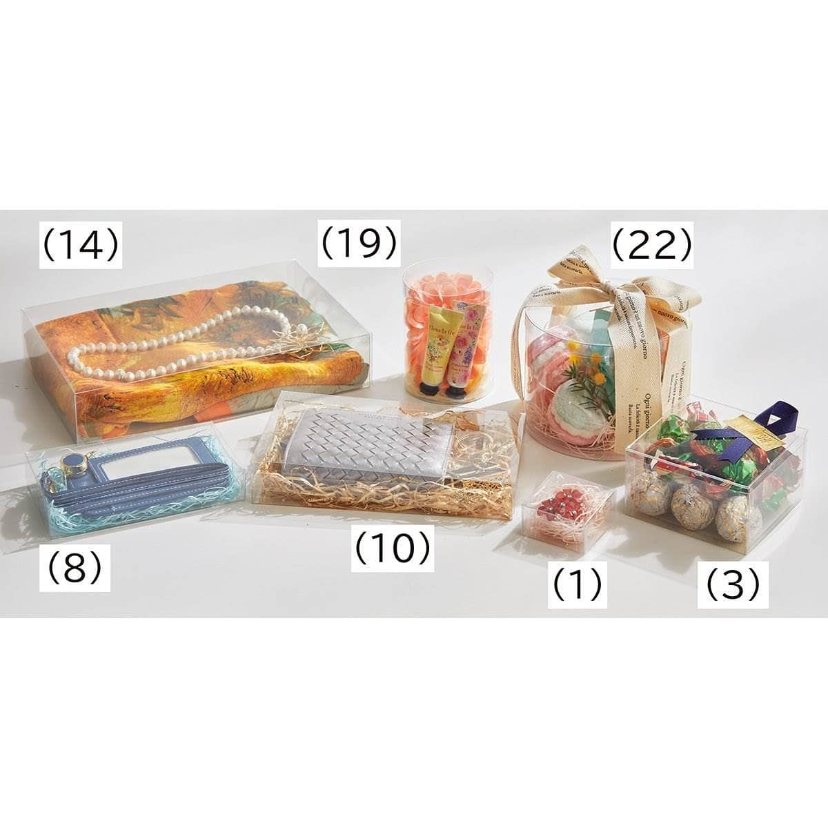 透明クリアボックス(かぶせ式) 直径7.8×10cm