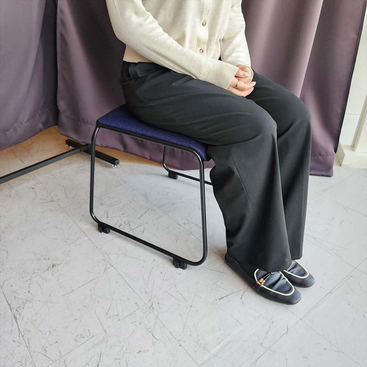 スタッキングスツール ブラウン