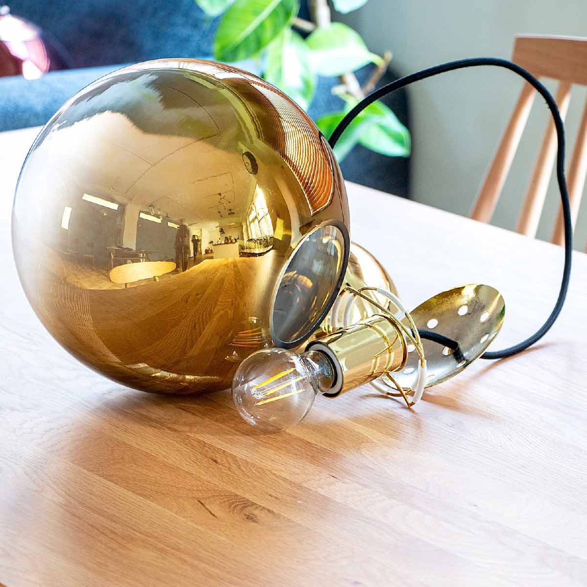 キューダ ペンダントライト コッパー 電球なし