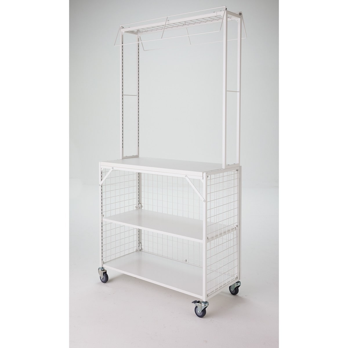 使用例 ※上部パーツ、中間棚は別売