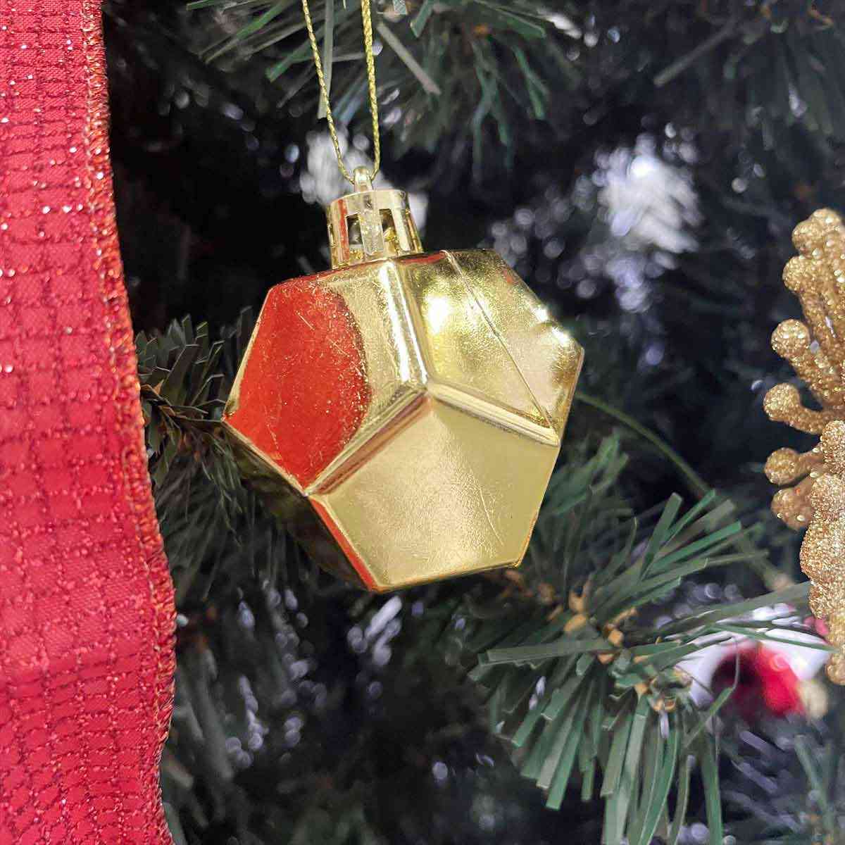 オーナメントセット レッド 高さ210cm用