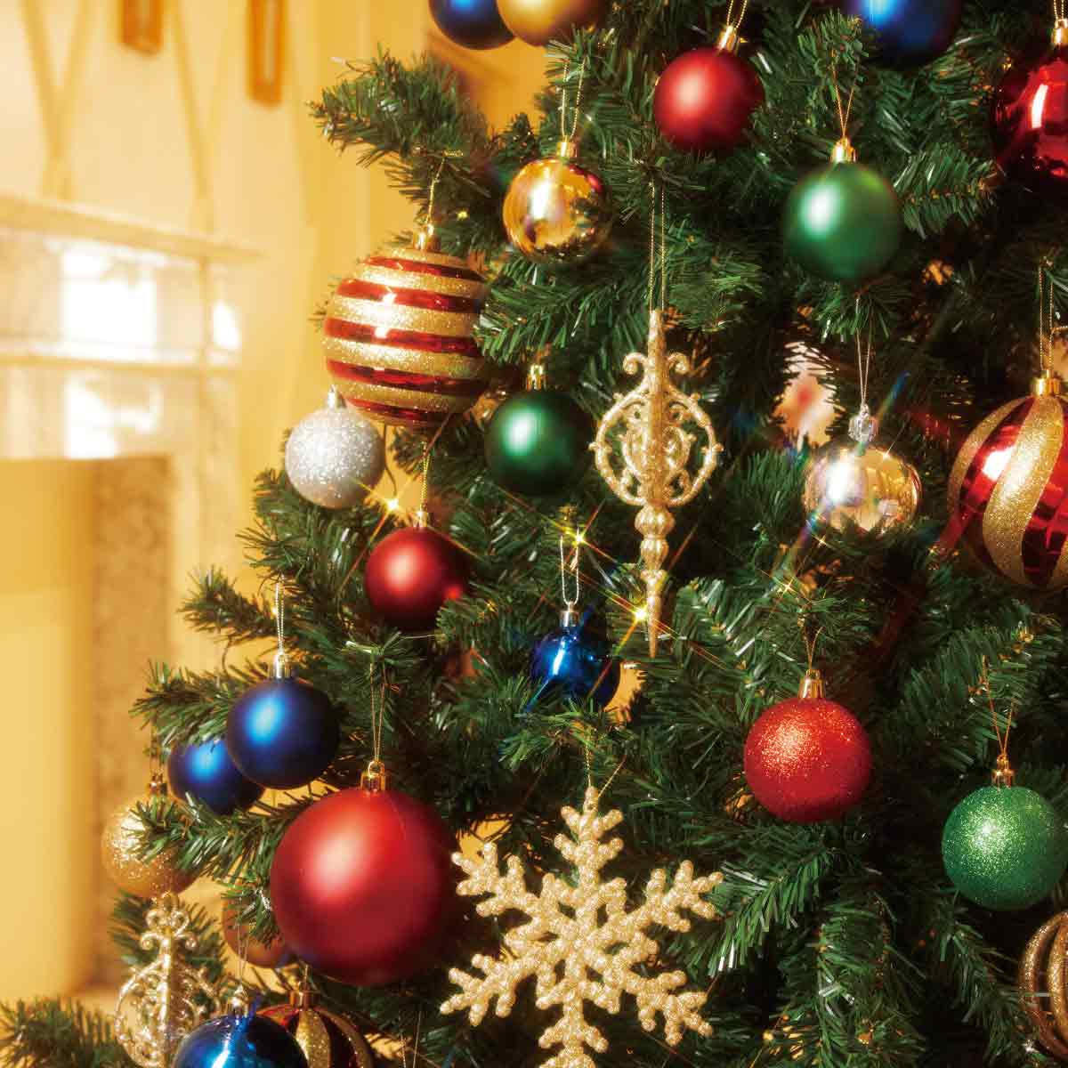 クリスマスツリーセット ポップ［ストエキオリジナル］ 高さ150cm