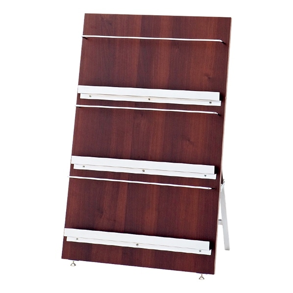 ウッドマガジンラック 5段スリム