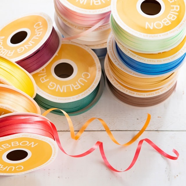 カーリングリボン レッド