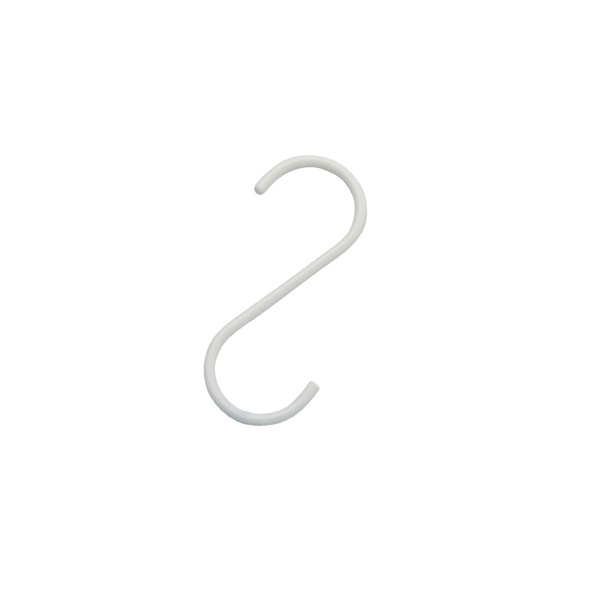 【5個】ディスプレイ用S字フック 小 マットニッケル