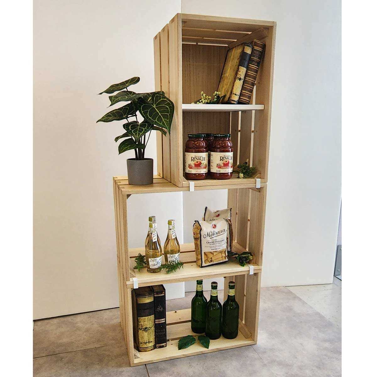 tumiki ボックス オープンタイプ ナチュラル〔ストエキオリジナル〕 幅60cm用