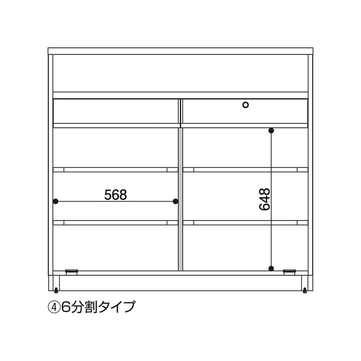 レジカウンター 小天板タイプ 幅120cm ラスティック柄〔ストエキオリジナル〕 オープンタイプ