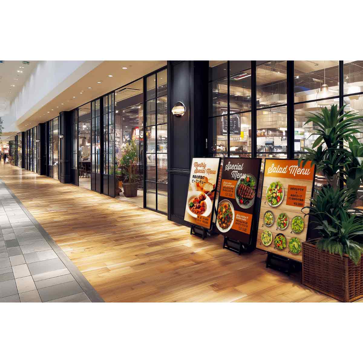 省スペース設置イーゼルMS151・MS152 MS151