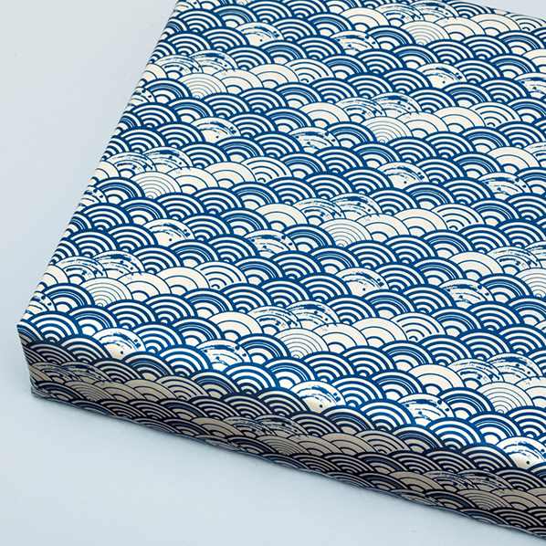 HEIKO ヘイコー 包装紙 半裁 並口 なごり花 赤