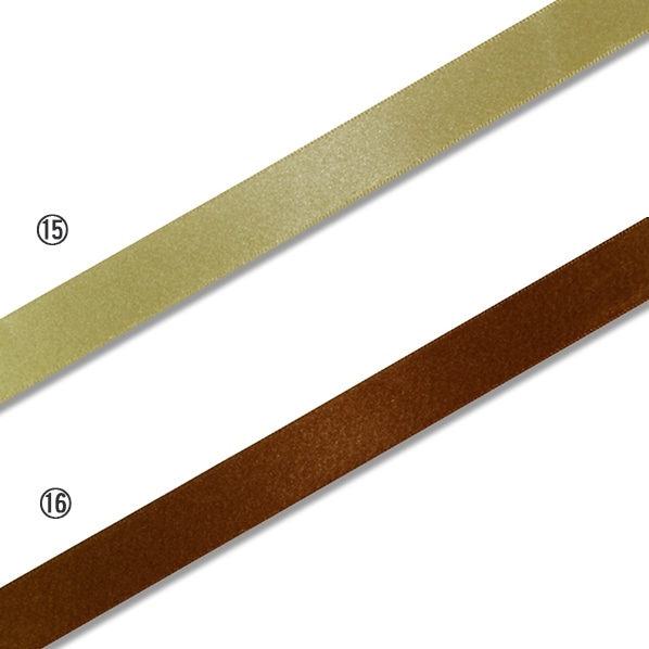 HEIKO ヘイコー シングルサテンリボン 幅18mm×20m巻 片面 シロ