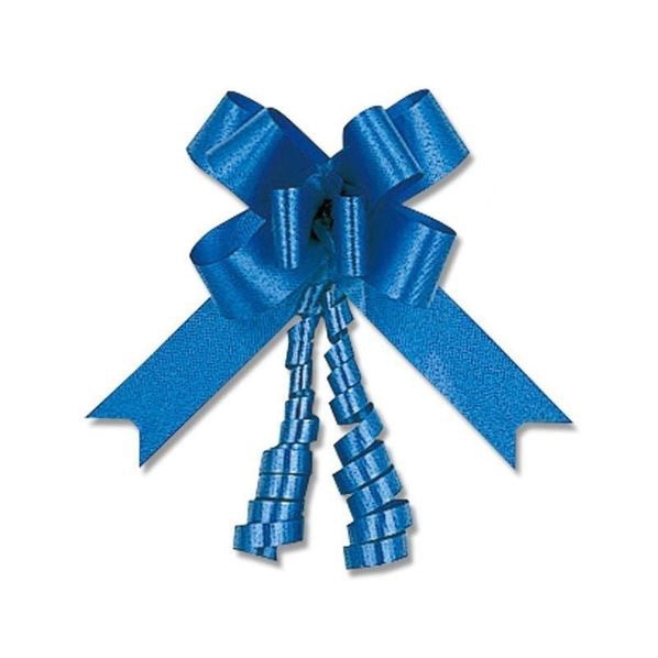 【50本】川崎リボン工業 リボンボウ 15mm幅×35cm ワンタッチリボン ピンク