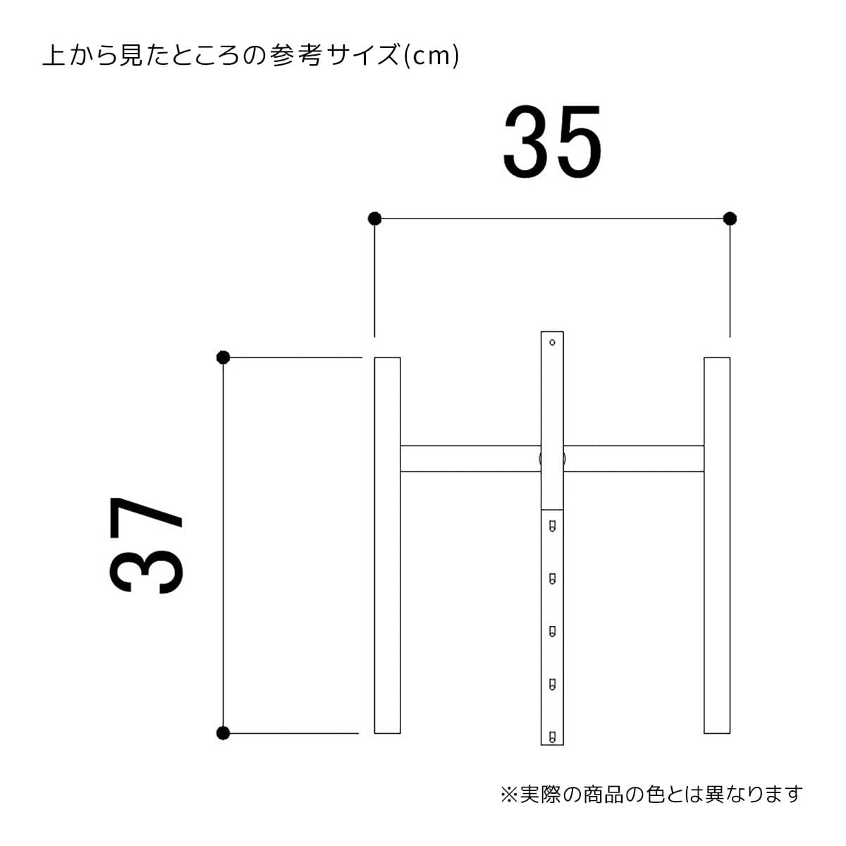 傾斜ハンガーラック 角パイプ〔ストエキオリジナル〕 白
