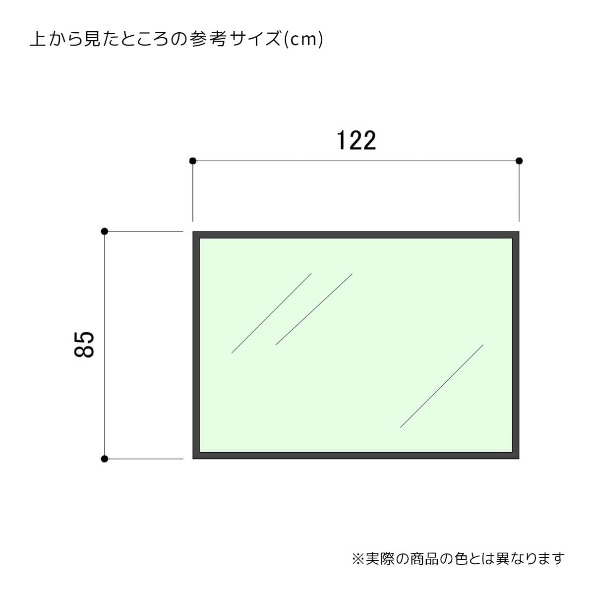 3段テーブル トロッコ付き ブラック脚〔ストエキオリジナル〕 ホワイト