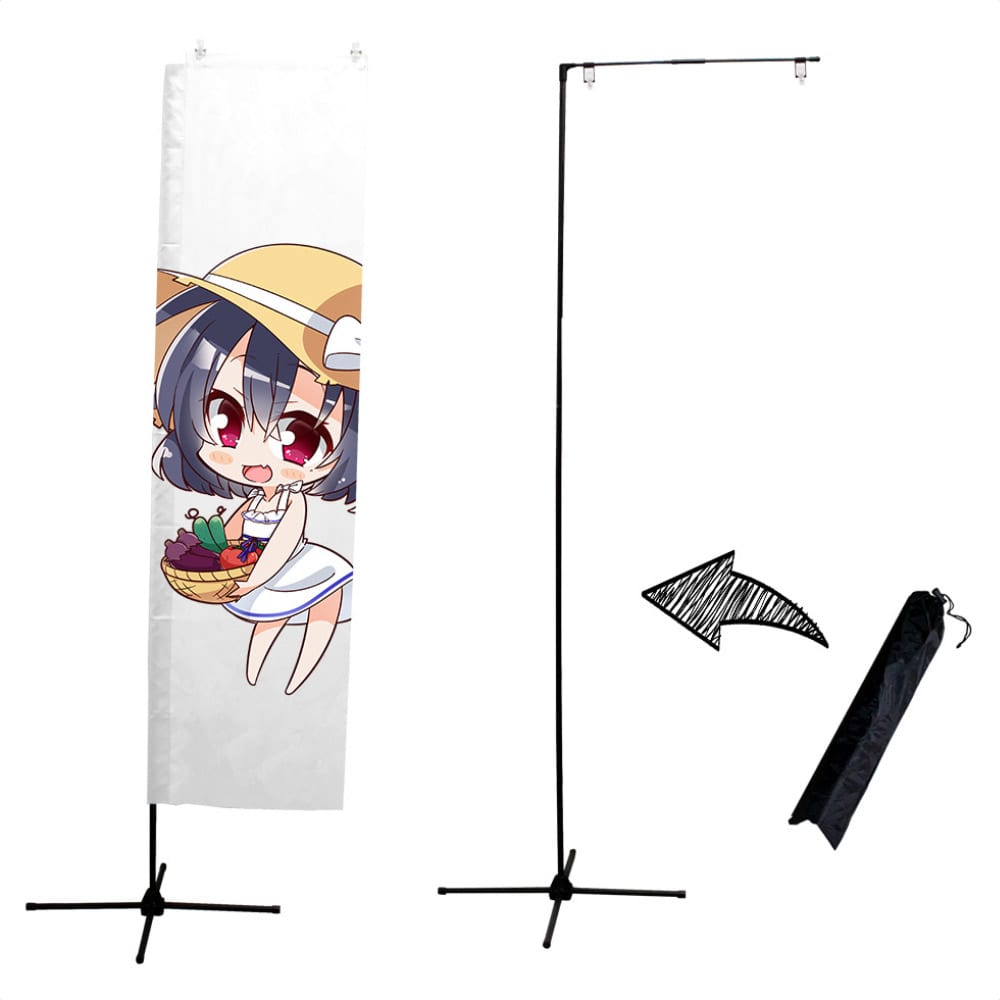 イベントのぼりスタンド 2m