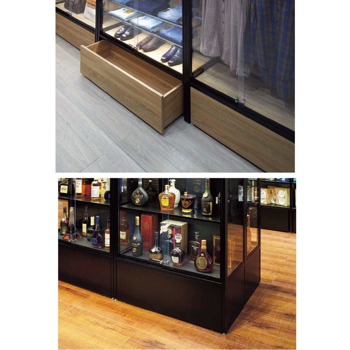 ラテラルショーケース使用イメージ