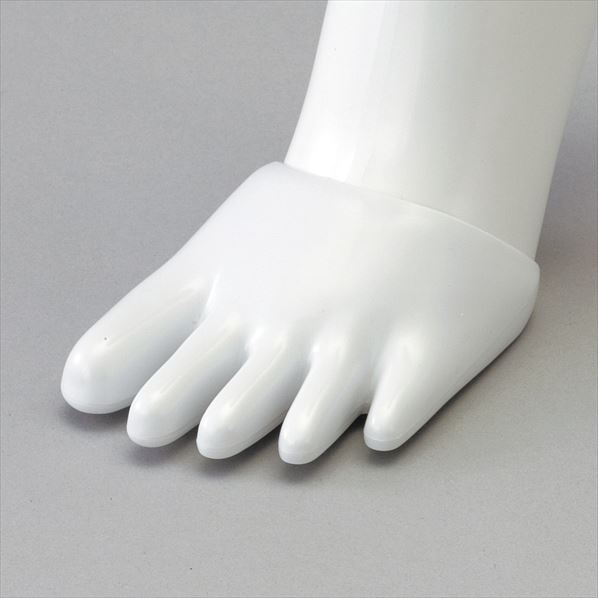 ソックス用ディスプレイ 白 子供用