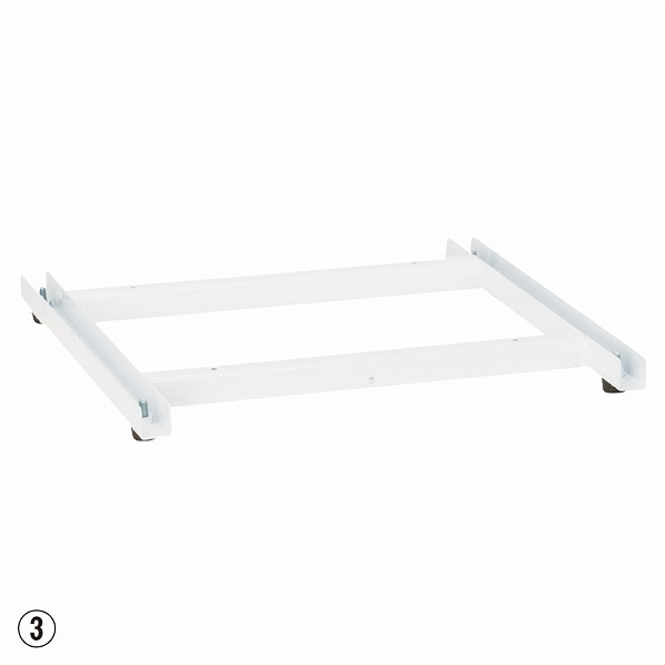 組立式シューズボックス 組立式シューズボックス ホワイト