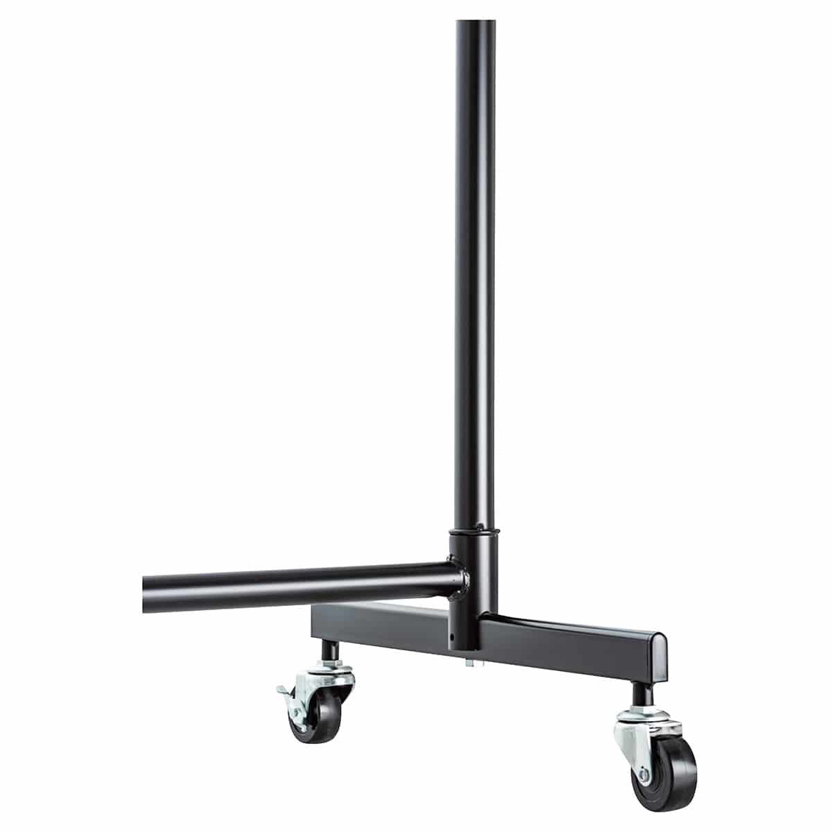 重量用2段ハンガーラック ブラック〔ストエキオリジナル〕 幅90cmタイプ