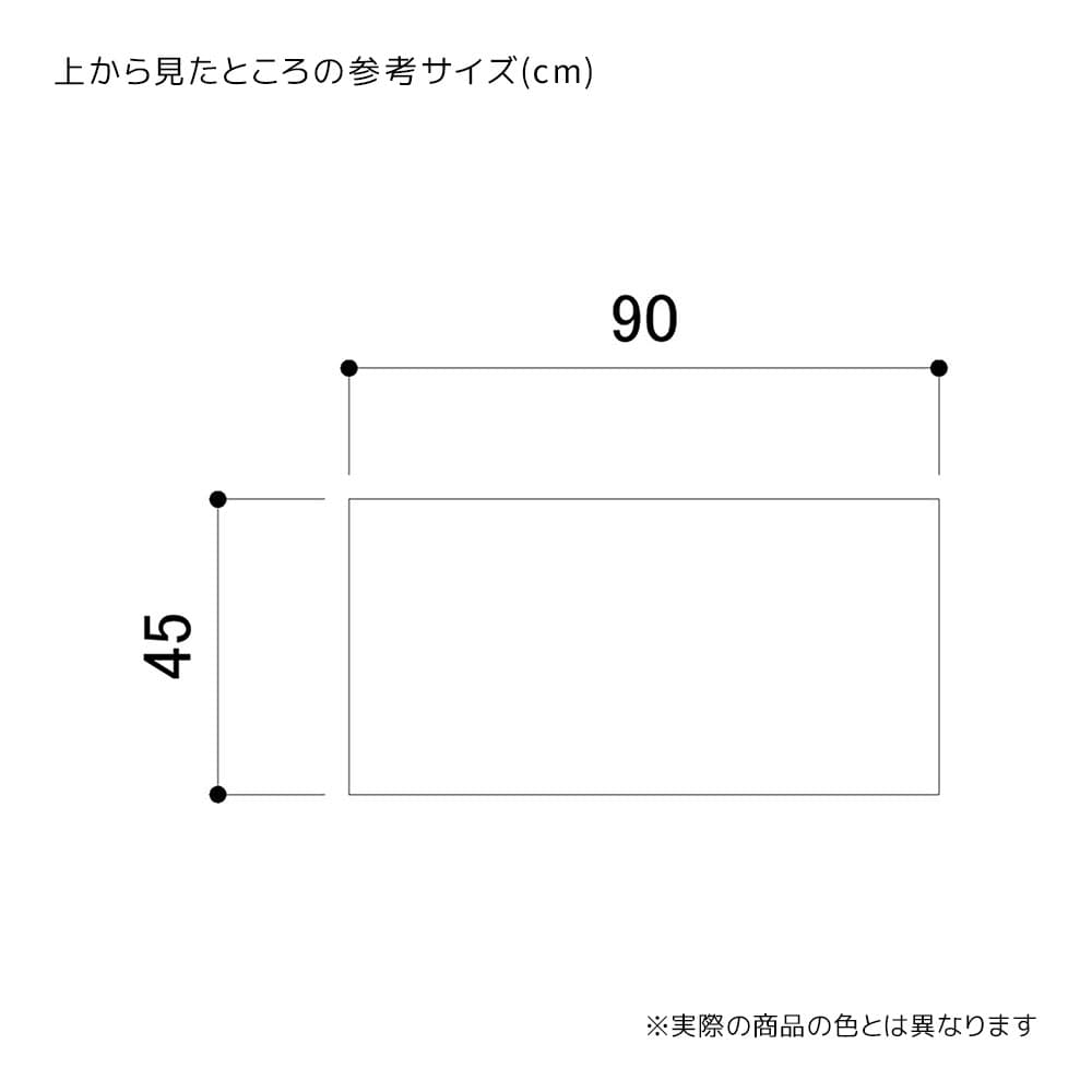(1)~(3)幅90×奥行45cm