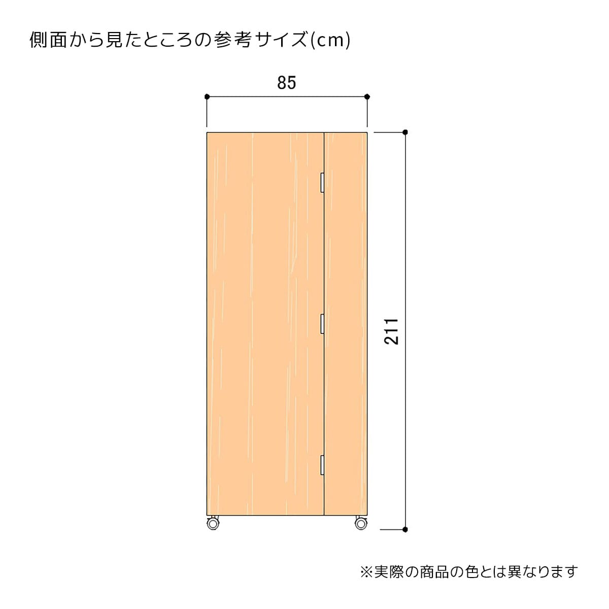 (1)(2)幅85×奥行85×高さ211cm