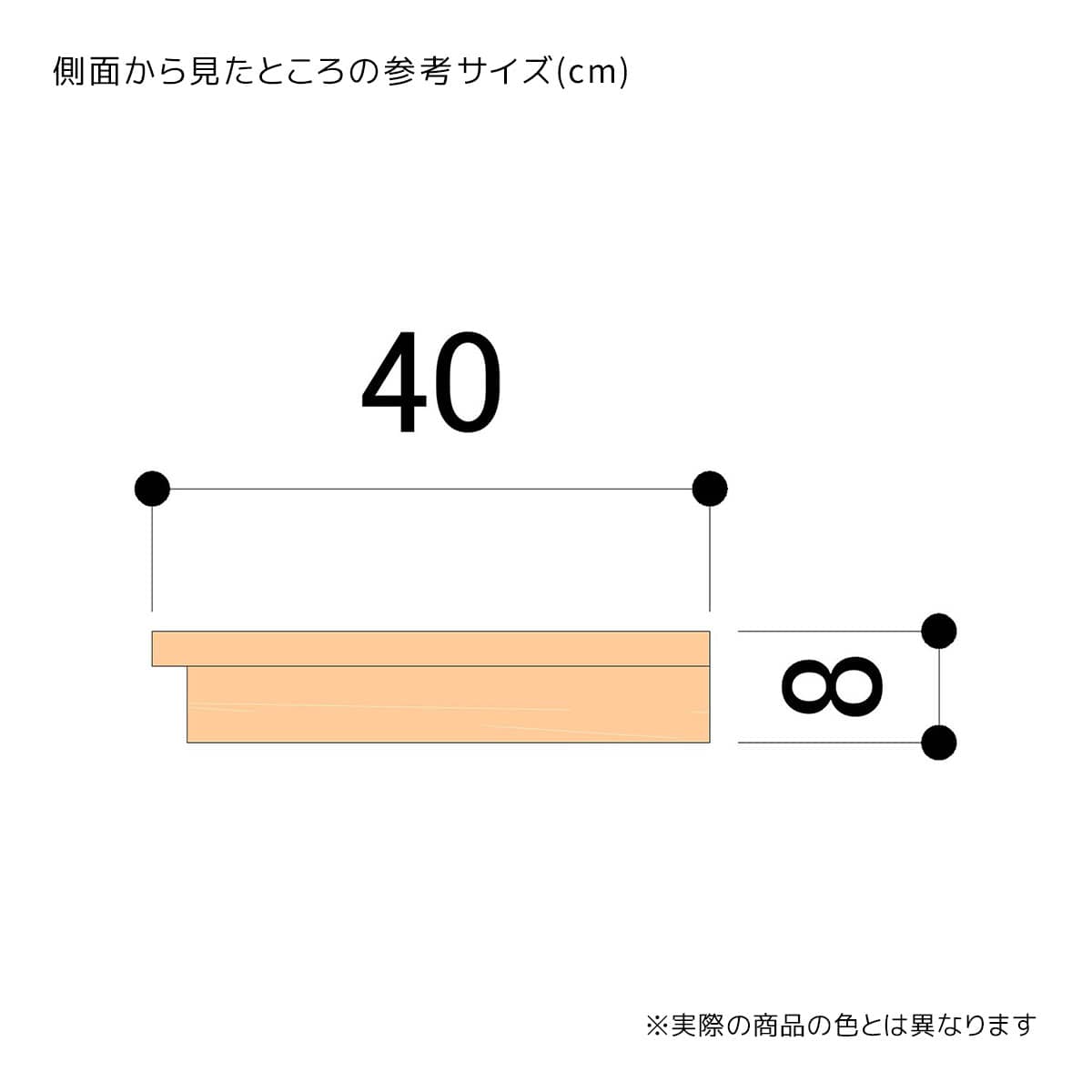 木製台輪ステージ 幅75cm 奥行40cm用〔ストエキオリジナル〕 エクリュ