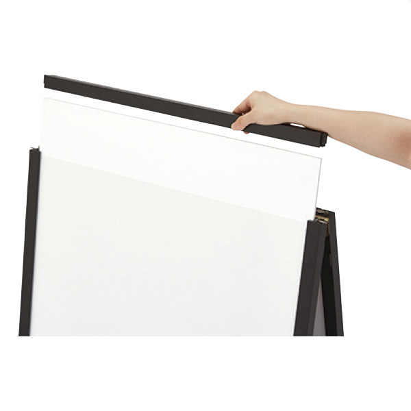 転倒防止ポスタースタンド両面 A1サイズ