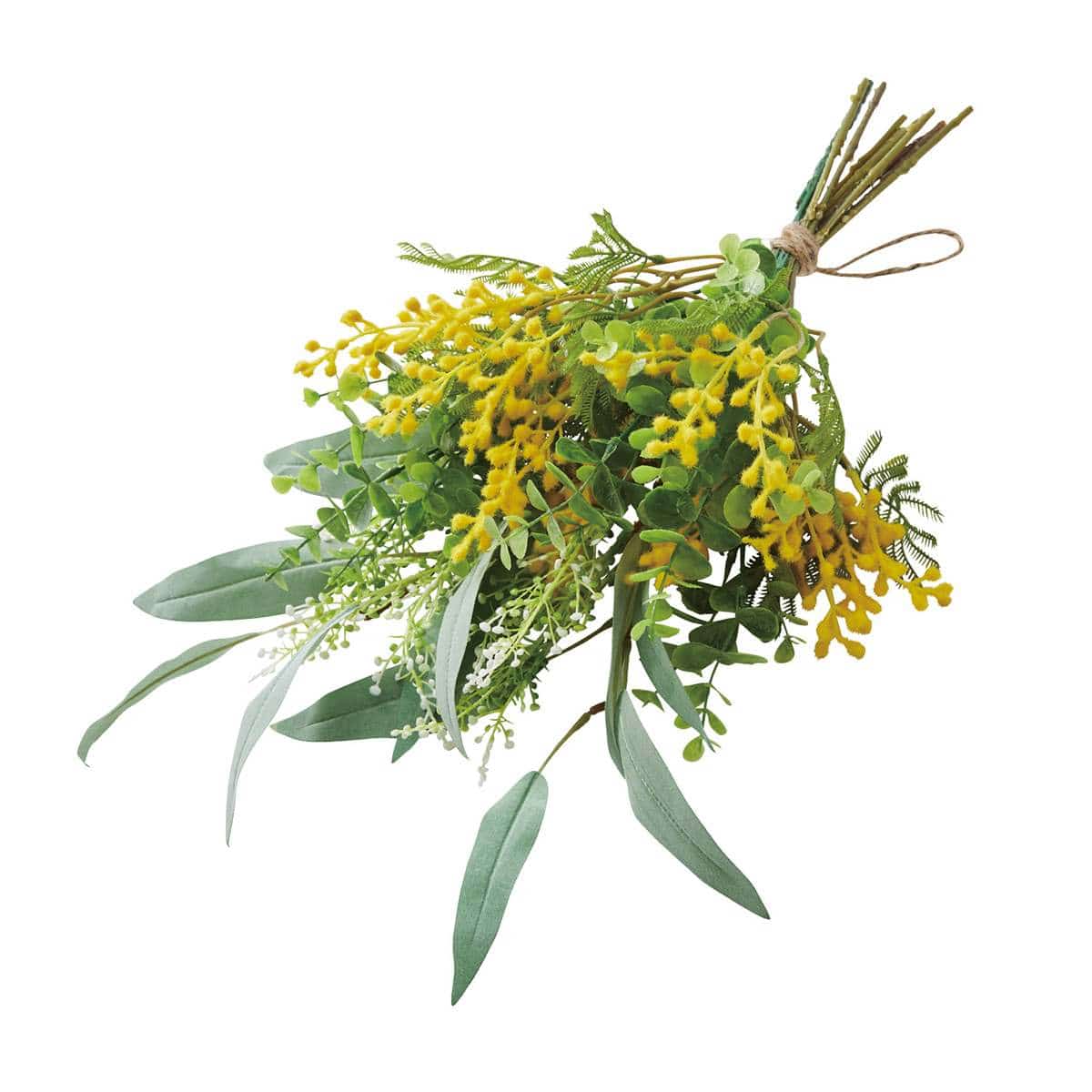 ミモザスワッグ 造花 50cm