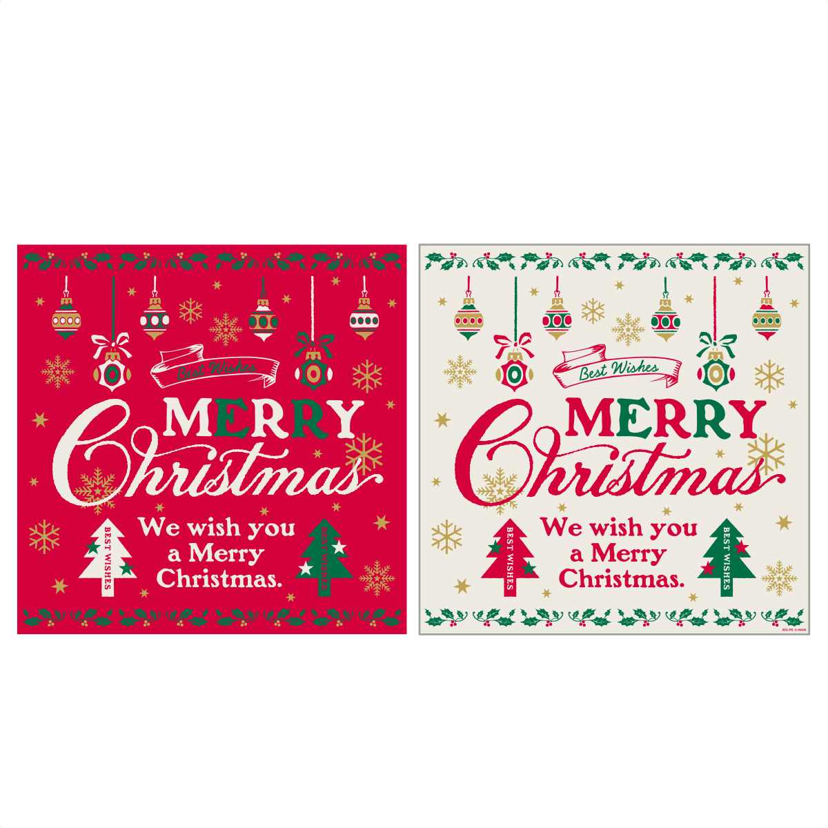 クラシカルクリスマス テーマポスター 10枚 通販 ストア エキスプレス