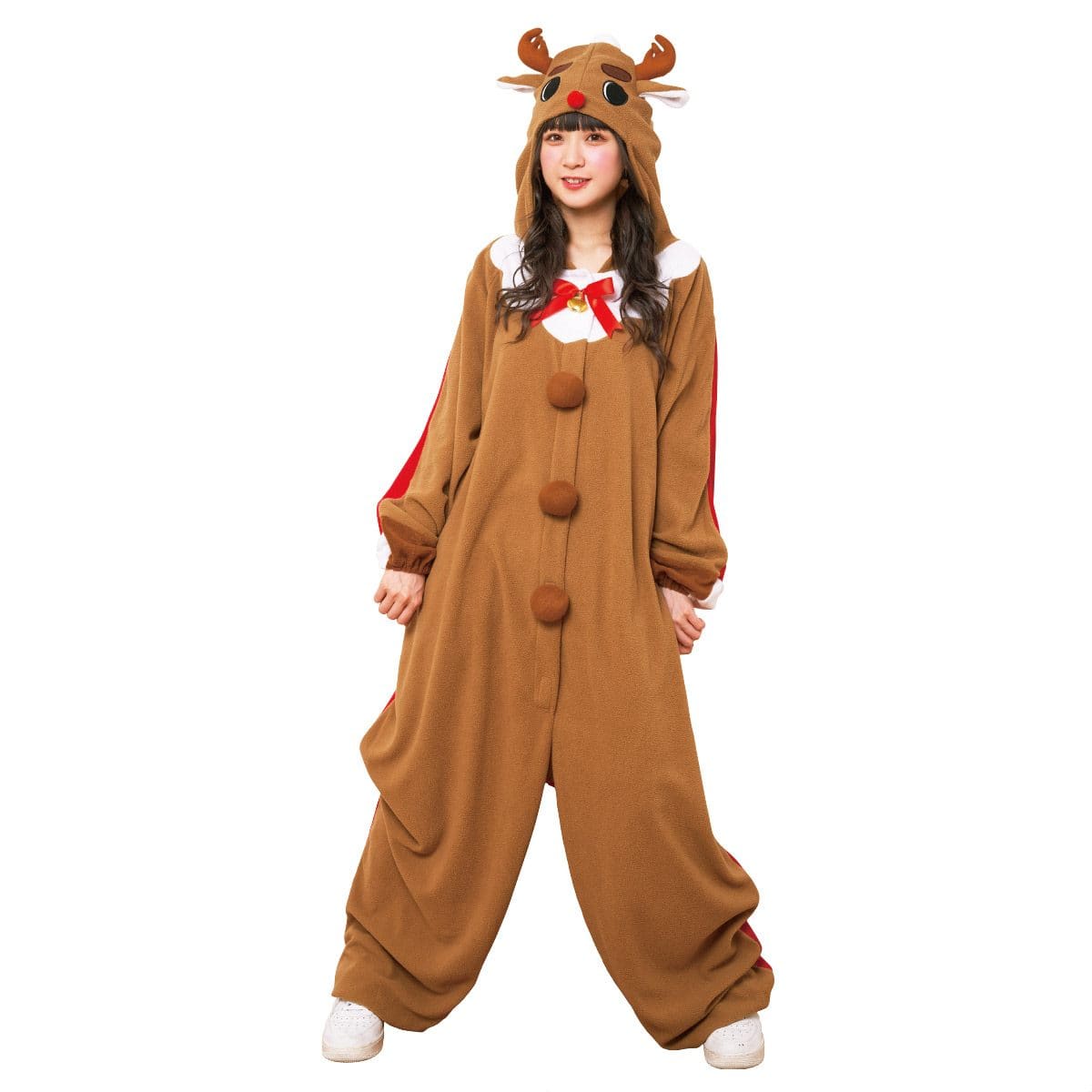 さんトナさん着ぐるみ 大人用フリー クリスマスイベントグッズ サンタトナカイ 通販 ストア エキスプレス
